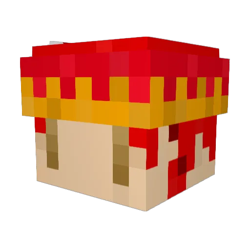 nazosei Minecraft avatar head, 3D render