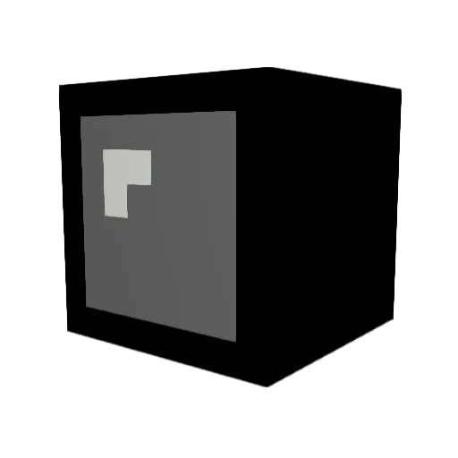 nb62304 Minecraft avatar head, 3D render