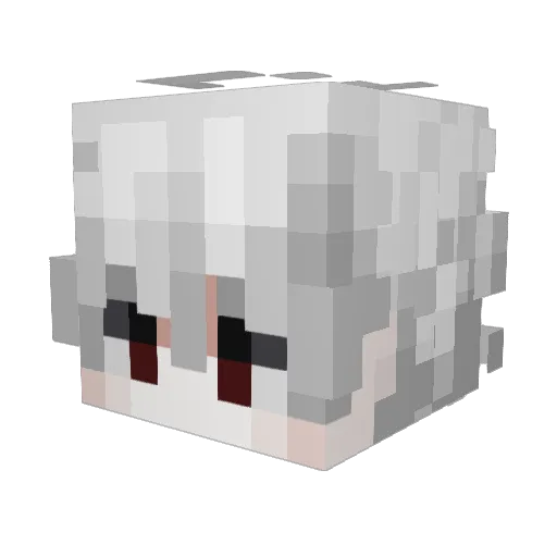 nbagodchris Minecraft avatar head, 3D render