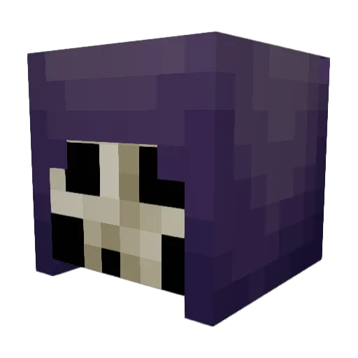 nburhans Minecraft avatar head, 3D render