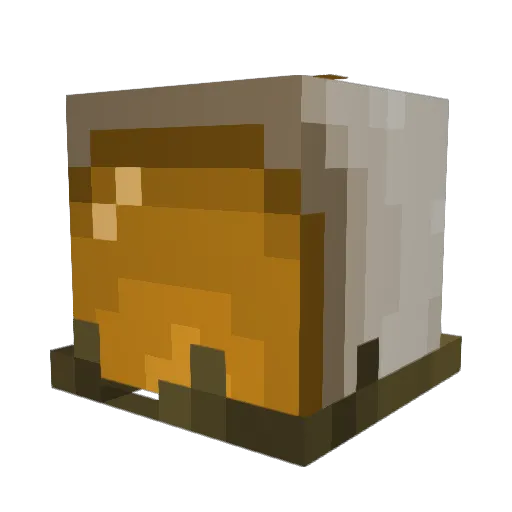 ncaat Minecraft avatar head, 3D render