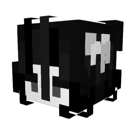 ncixonad_ Minecraft avatar head, 3D render