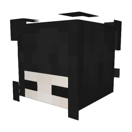nclmts Minecraft avatar head, 3D render