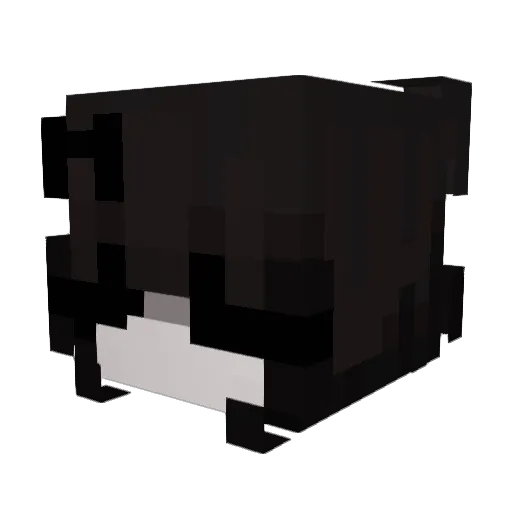 ncssa Minecraft avatar head, 3D render