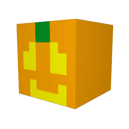 ncusgood Minecraft avatar head, 3D render