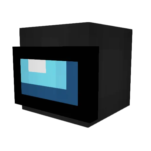 ndavincci Minecraft avatar head, 3D render