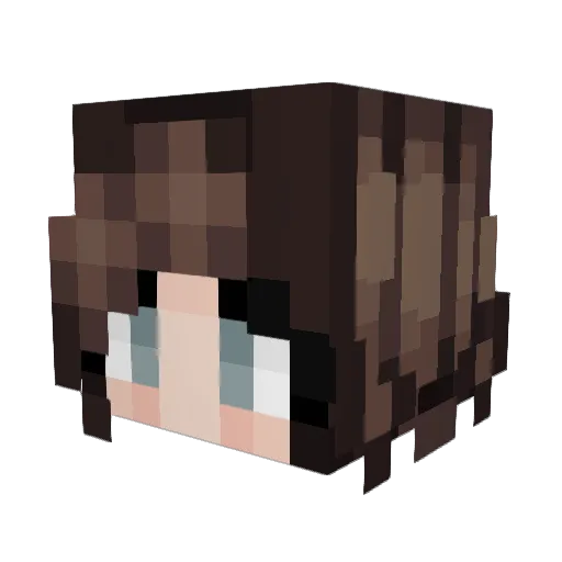 ndenhart Minecraft avatar head, 3D render
