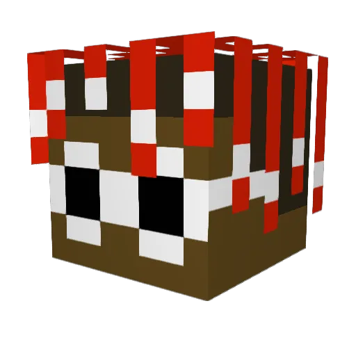 ndrewso Minecraft avatar head, 3D render