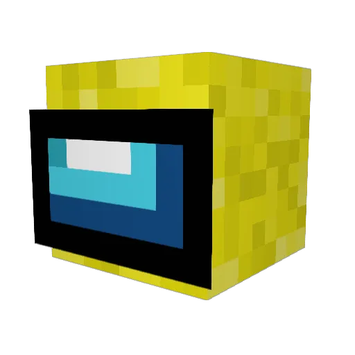 ndtkds Minecraft avatar head, 3D render