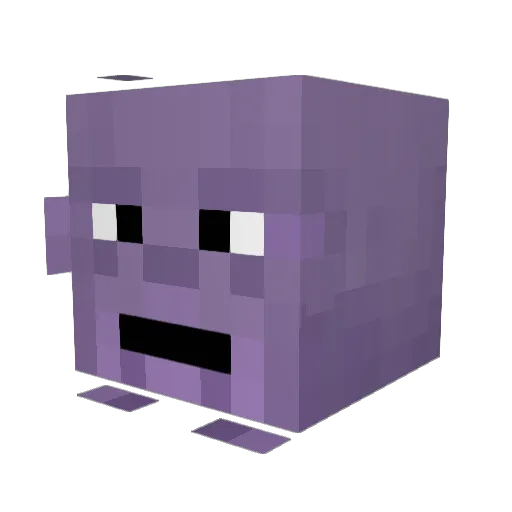 neanderthal22 Minecraft avatar head, 3D render