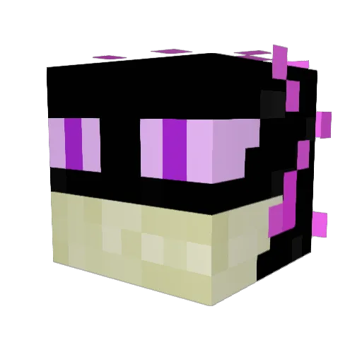 neant77 Minecraft avatar head, 3D render