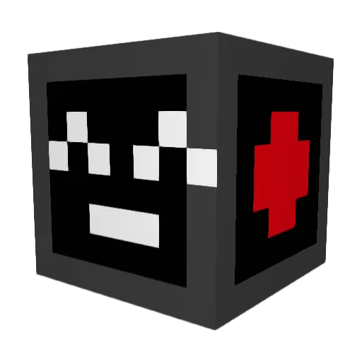 neblol_IV Minecraft avatar head, 3D render