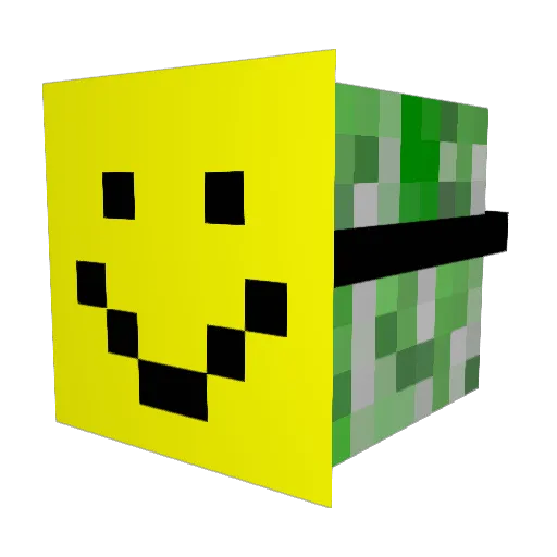 nebopolis Minecraft avatar head, 3D render