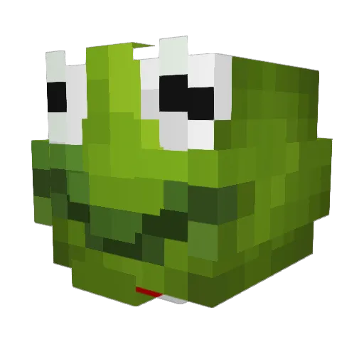 nebules42 Minecraft avatar head, 3D render
