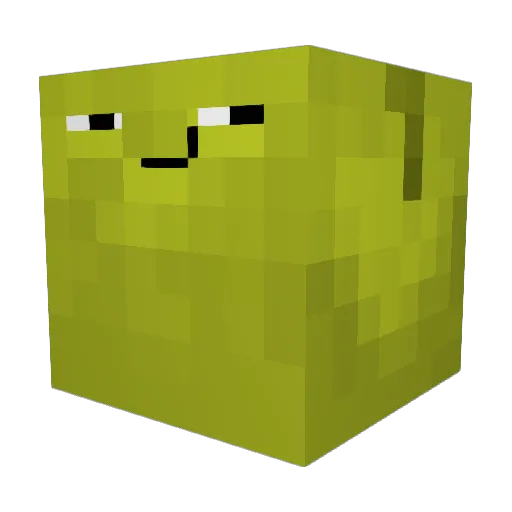 needkg Minecraft avatar head, 3D render