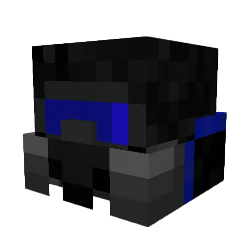 neeger_c Minecraft avatar head, 3D render