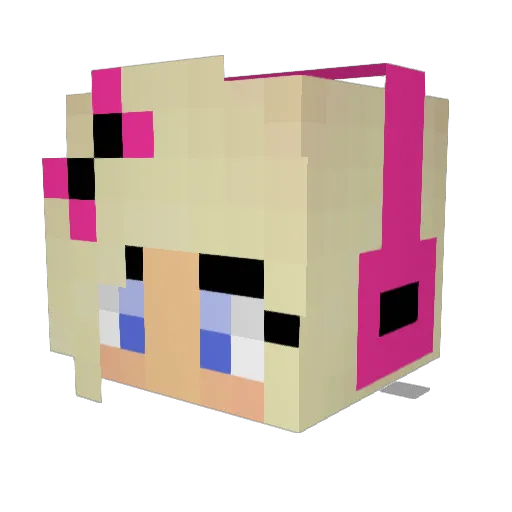neesy1621 Minecraft avatar head, 3D render