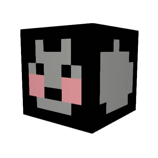 neff1751 Minecraft avatar head, 3D render