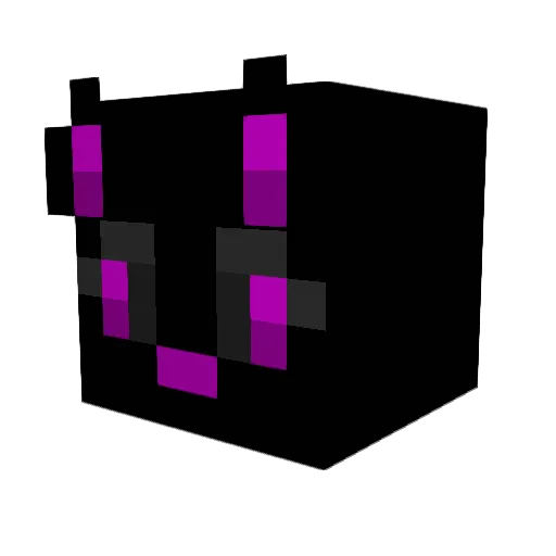 neko2purr4 Minecraft avatar head, 3D render