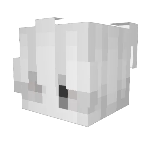 neksrron Minecraft avatar head, 3D render