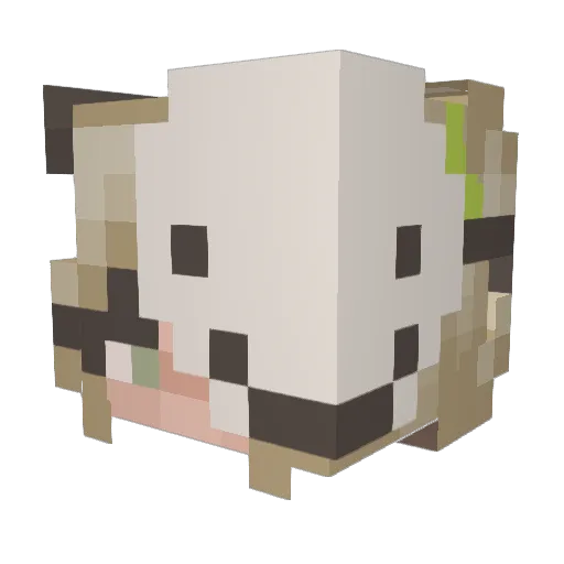 nelia0781 Minecraft avatar head, 3D render