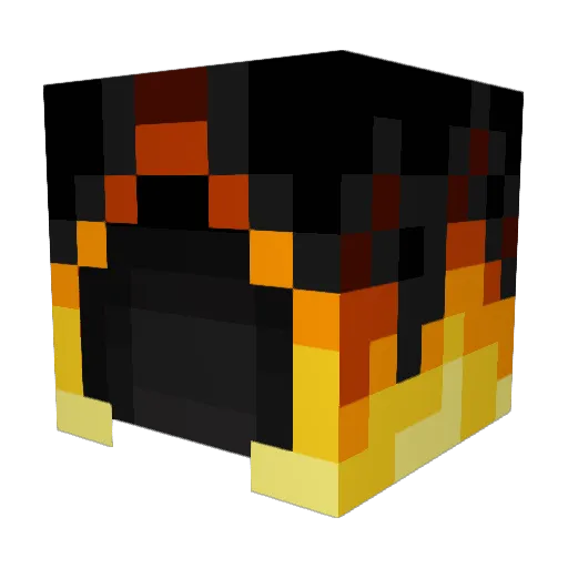 nelisie300 Minecraft avatar head, 3D render