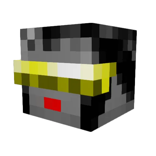 nellynoo Minecraft avatar head, 3D render