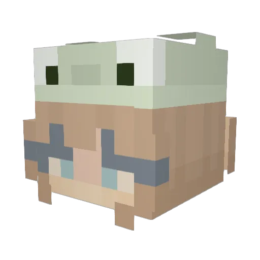 nellyysp Minecraft avatar head, 3D render