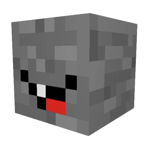 nelsonnoob Minecraft avatar head, 3D render