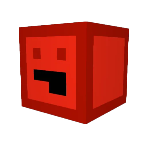 nemesises Minecraft avatar head, 3D render