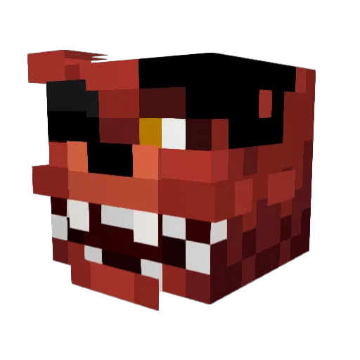nemo12609 Minecraft avatar head, 3D render