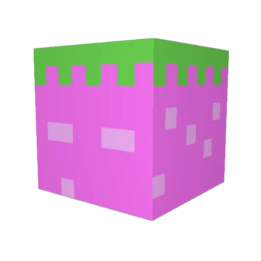 nemuio00 Minecraft avatar head, 3D render