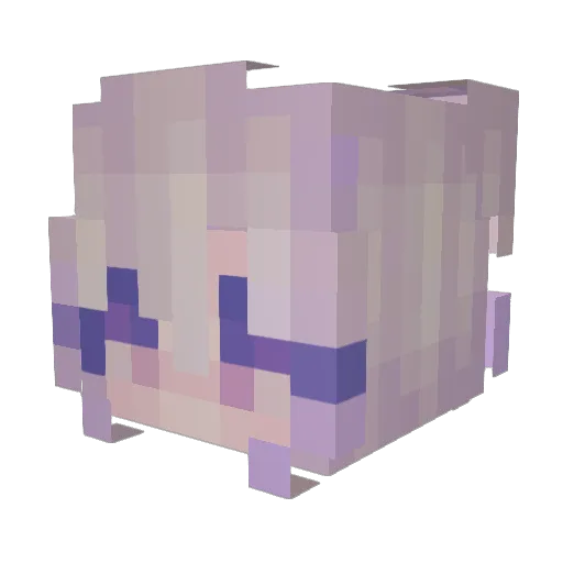 nenmyx Minecraft avatar head, 3D render