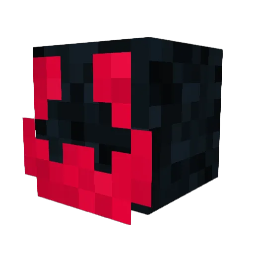 nenonie Minecraft avatar head, 3D render