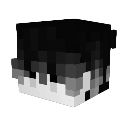 neo403 Minecraft avatar head, 3D render