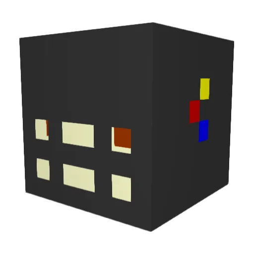 neo421 Minecraft avatar head, 3D render