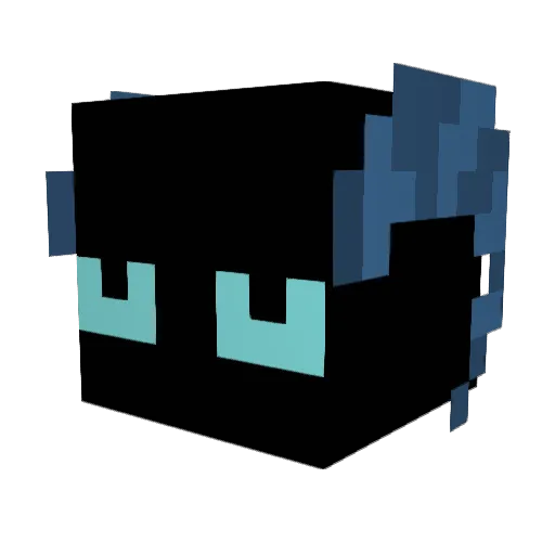 neoFourtions Minecraft avatar head, 3D render