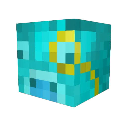 neojb1989 Minecraft avatar head, 3D render
