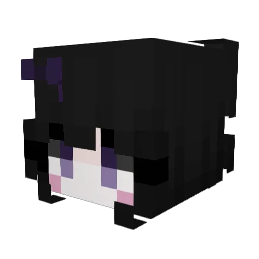 neoliberalhell Minecraft avatar head, 3D render