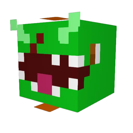 neoman10 Minecraft avatar head, 3D render