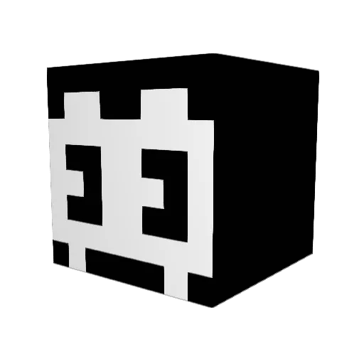 neonbLue54 Minecraft avatar head, 3D render