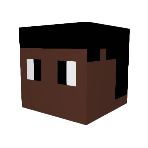 neondeion21 Minecraft avatar head, 3D render