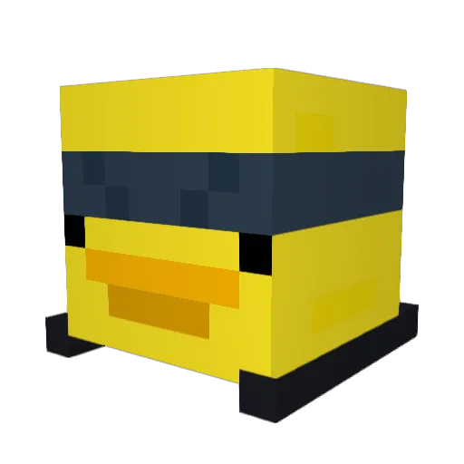 neongen Minecraft avatar head, 3D render
