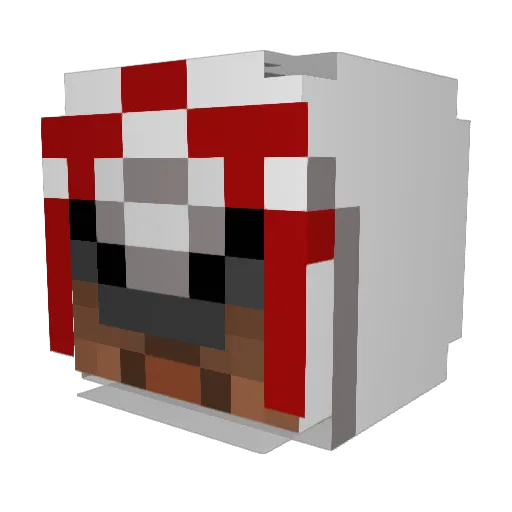 neonlegend14 Minecraft avatar head, 3D render