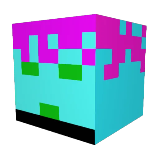 neoxelo321 Minecraft avatar head, 3D render