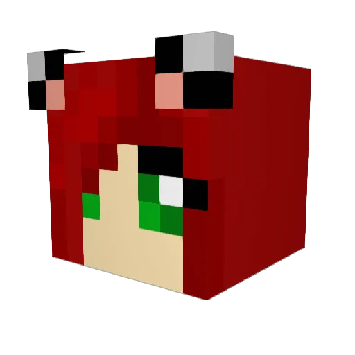neozen104 Minecraft avatar head, 3D render