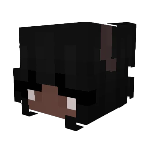 neozennie Minecraft avatar head, 3D render