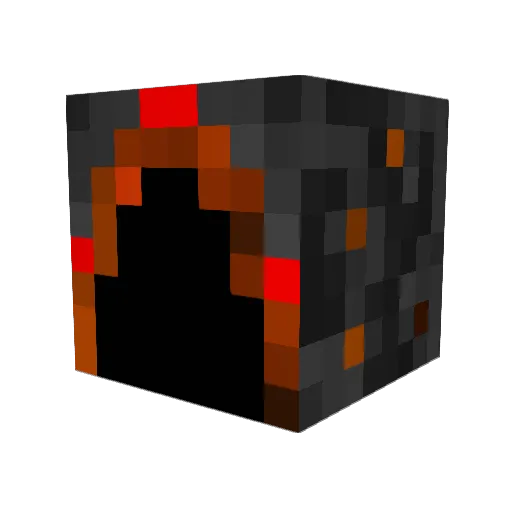 neptune160801 Minecraft avatar head, 3D render