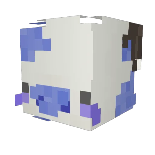 neptuneavenue Minecraft avatar head, 3D render