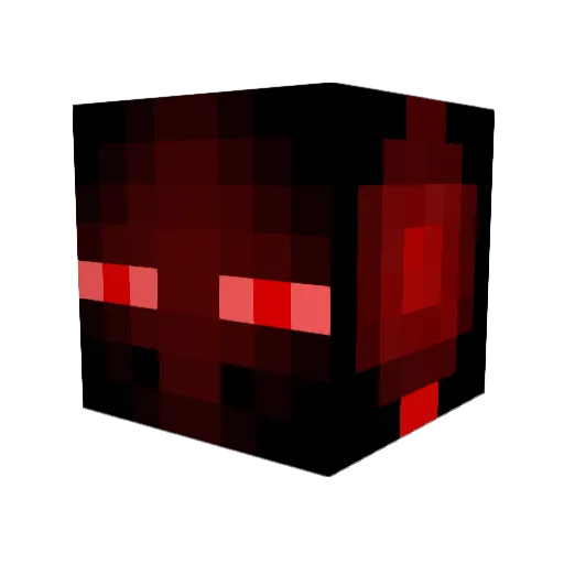 neralp_007 Minecraft avatar head, 3D render